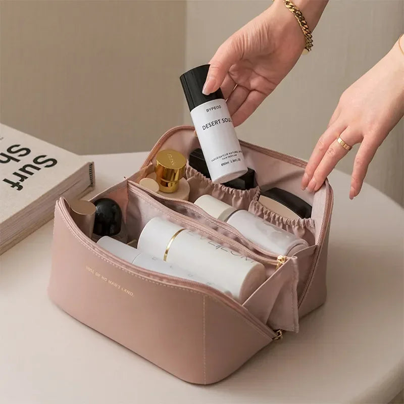 1/2Pcs Cosmetics Storage Kit Large Capacity Travel Toiletry Bag Makeup Bag Ins Advanced Sense Portable Cosmetic Storage Bag