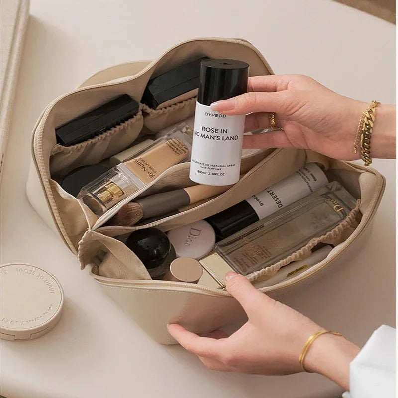 1/2Pcs Cosmetics Storage Kit Large Capacity Travel Toiletry Bag Makeup Bag Ins Advanced Sense Portable Cosmetic Storage Bag