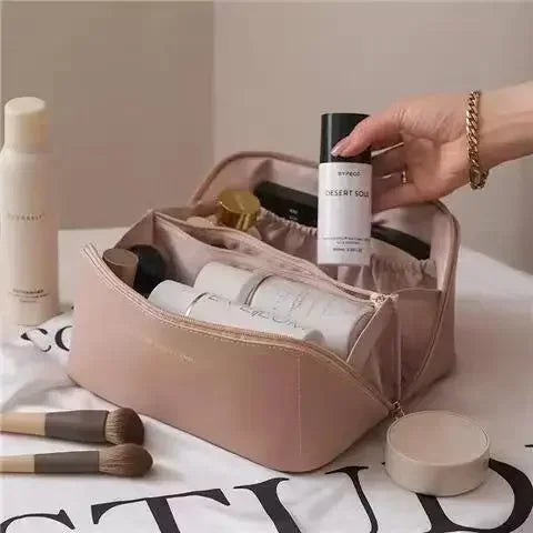 1/2Pcs Cosmetics Storage Kit Large Capacity Travel Toiletry Bag Makeup Bag Ins Advanced Sense Portable Cosmetic Storage Bag