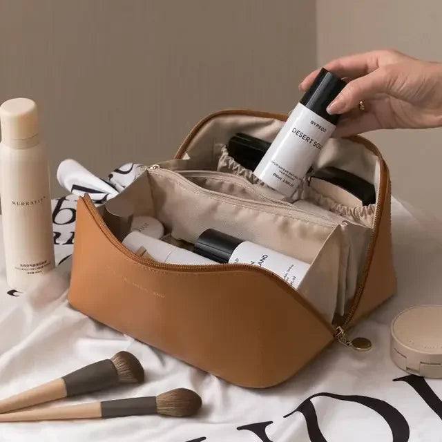 1/2Pcs Cosmetics Storage Kit Large Capacity Travel Toiletry Bag Makeup Bag Ins Advanced Sense Portable Cosmetic Storage Bag